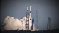 Jeff Bezos' Blue Origin lands booster in space race milestone