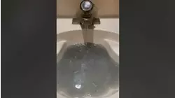 Black, smelly water plaguing local village residents