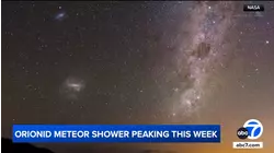 How and when to watch the Orionid meteor shower