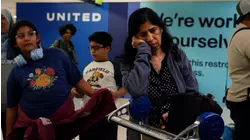 Hourslong waits in airports as air traffic controller shortages cause chaos