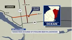 Naked 69-year-old man accused of stealing beer from Lakewood liquor store on St. Patrick's Day