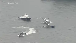 Small seaplane crashes into New York's East River