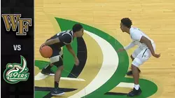 Wake Forest vs. Charlotte Men's Basketball Highlight (2019-20)
