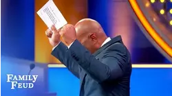 Steve PANICS! This answer will send him to HELL! | Family Feud