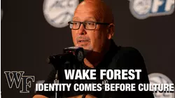 Identity Comes Before Culture At Wake Forest