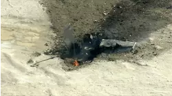 Pilot safe after crash involving F-16 fighter jet in San Bernardino County