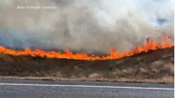 Fire emergency in the Heartland driven by strong winds