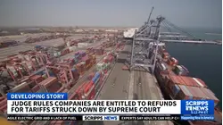 Judge rules companies are entitled to refunds for tariffs struck down by Supreme Court
