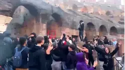 Protesters Storm Rome's Colosseum as Political Unrest Surges