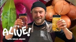 Brad Makes Pickled Onions at Home