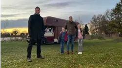 VW Camper & a Bomb Shelter Bijou Bar