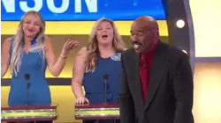 Slam dunk answer for Michelle! Actually, make that a slam DUMP?! | Family Feud