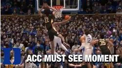 Duke's Paolo Banchero Somehow Gets The Reverse And-1 To Fall | ACC Must See Moment