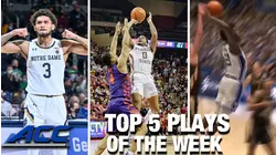 2021-22 ACC Basketball Plays Of The Week (Feb 14th-Feb 20th)