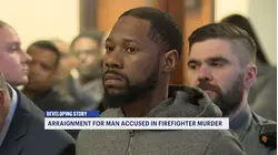 Bridgeport firefighters come out to support one of their own, who was shot and killed