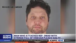 Man who sprayed vinegar at Rep. Ilhan Omar pleads guilty to assault