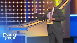 Waitress, there's a QUARTER in my soup! | Family Feud