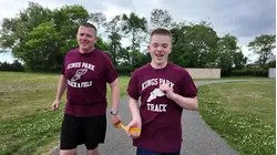 Blind Kings Park Middle School student chases running dreams with help from two coaches