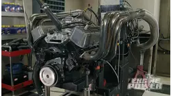 Prueba de dinamómetro en el motor 455 Jet Boat