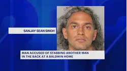 Baldwin man accused of stabbing 63-year-old man in the back