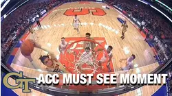 Georgia Tech's Jordan Usher Elevates For The Putback Jam | ACC Must See Moment