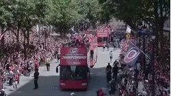 Massive crowd celebrates Carolina Hurricanes' Stanley Cup win