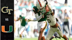 Georgia Tech vs. Miami Football Highlights (2021)