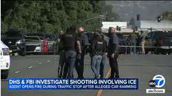 ICE says man shot by agent in Ontario was interfering with an operation