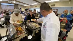 Club One Casino helps provide Thanksgiving meals for seniors
