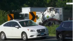 School van involved in multi-vehicle crash that shuts down I-291 in South Windsor