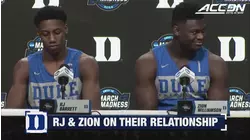 RJ Barrett & Zion Williamson On Their Relationship