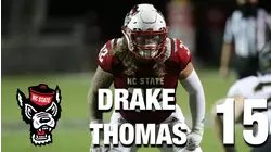 #15 NC State LB Drake Thomas | 2022 ACC Top 25 Returning Players