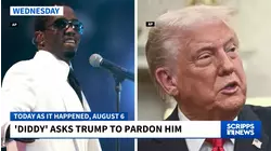 Diddy asks Trump to pardon him