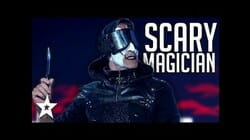 HORROR Magician Performs Dangerous Stunt Whilst Blindfolded! | Got Talent Global