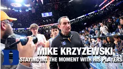 Duke's Mike Krzyzewski Wants To Stay In The Moment With His Players