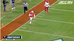 UVA WR Joe Reed Houses Early 2nd-Half Kickoff vs. Liberty