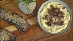 Blizzard Stalk Fallow Deer