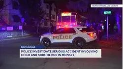 Child injured in serious school bus accident in Monsey
