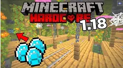 Minecraft 1.18 Hardcore Survival - Ep 5 - Lush Mineshaft Diamonds! (and Broccoli)