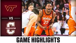Virginia Tech vs. College of Charleston | ACC Men's Basketball Highlights (2022-23)