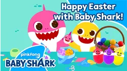 Happy Easter with Baby Shark