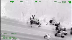 VIDEO: Sonoma Co. deputies chase theft suspects from helicopter