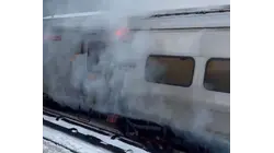 More than 100 passengers evacuated after Metro-North train fire in Scarsdale