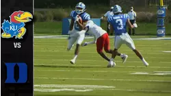 Kansas vs. Duke Football Highlights (2021)