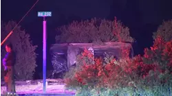 Investigation underway after a weekend crash involving Lindsay police and a suspected DUI driver