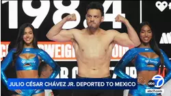 Boxer Julio César Chávez Jr. deported to Mexico for alleged cartel ties and drug trafficking