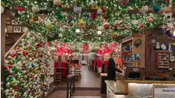 Angus Barn shines bright with Christmas decorations