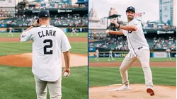 Wyndham Clark gets second chance at first pitch at Detroit Tigers game