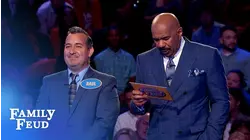 Final answer... He just needs 3 points! | Family Feud