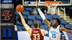 Boston College vs. Duke Condensed Game | 2020-21 ACC Men's Basketball